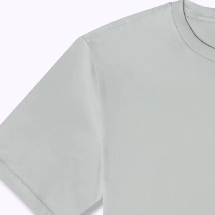 Converse T-Shirts Unisex Gray Crew Neck Moderate Straight Fit (Unisex) T-Shirts 10023876 A18