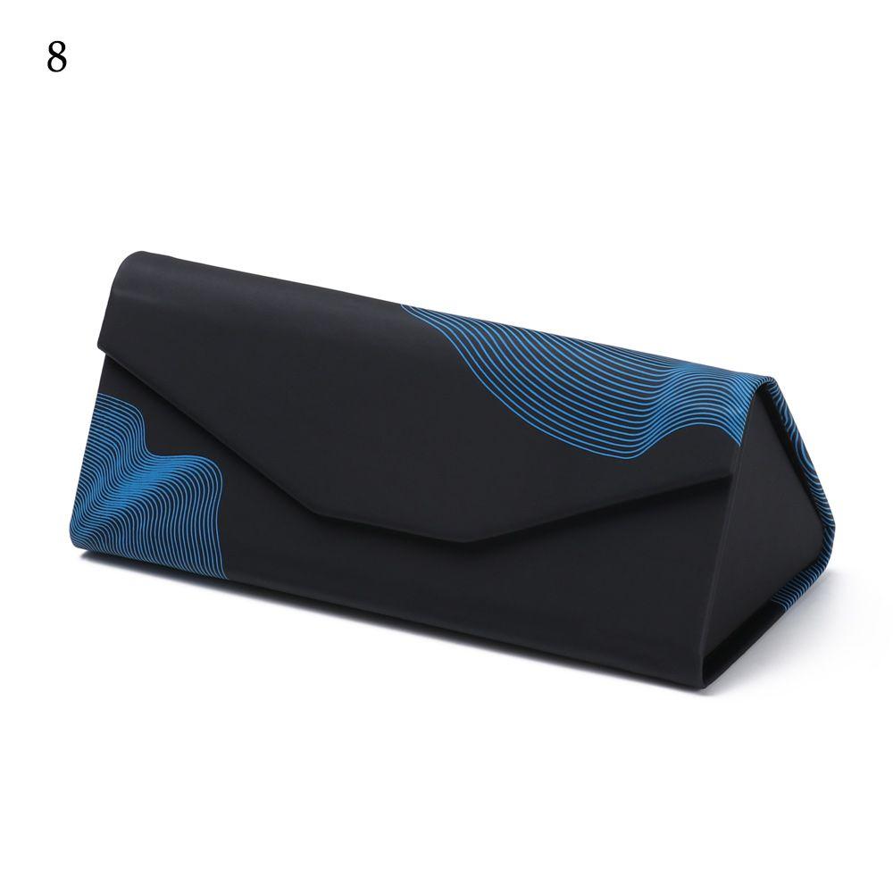 Folding Business Sun Glasses  Box Eyeglasses Accessories Triangle Glasses Box Eyeglasses Case