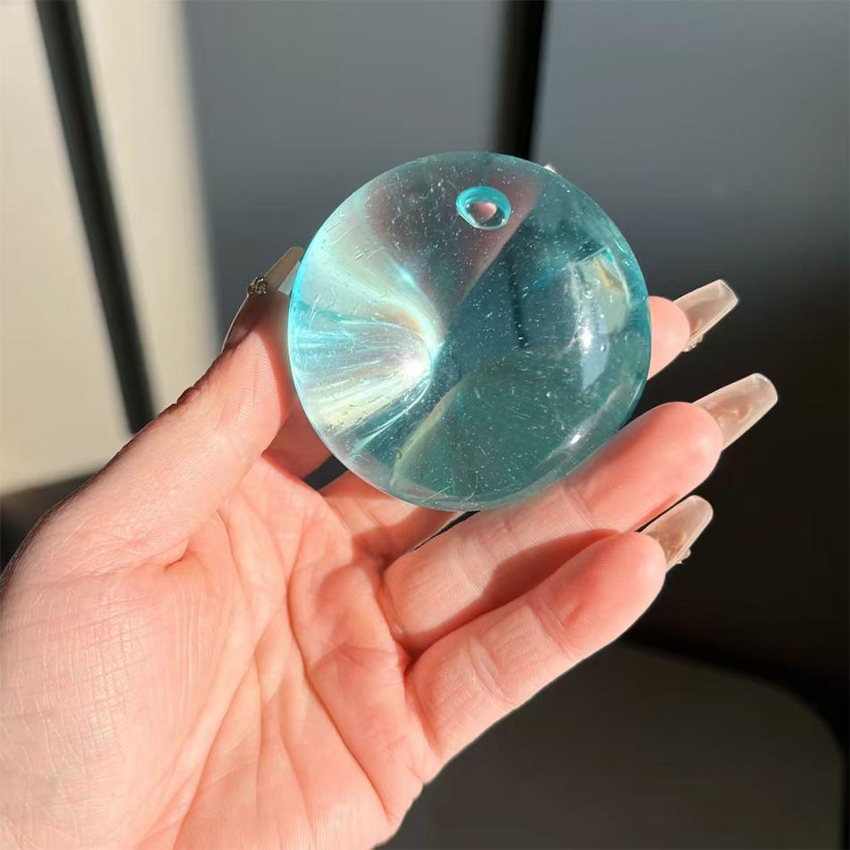 Squishy Toys Blue Maltose Anti Stress Sensory Fidgets Toy Soft Simulated Transparent Blue Maltose Slow-Rebound Decompression Toy