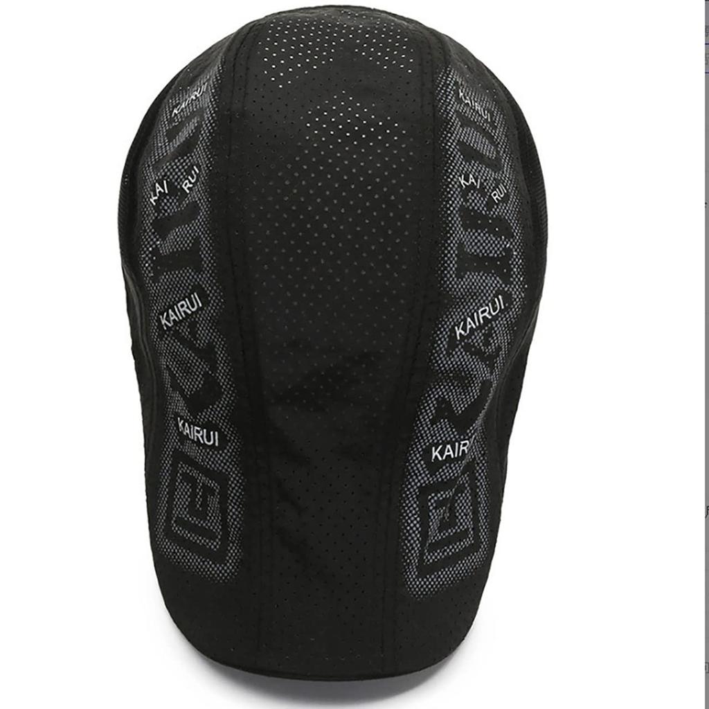 Кепка охотничья сетчатая WHITE FANG для Quick CA465 Спорт, Бег, Легкая, Быстросохнущая, Мужская (Темно-серый)