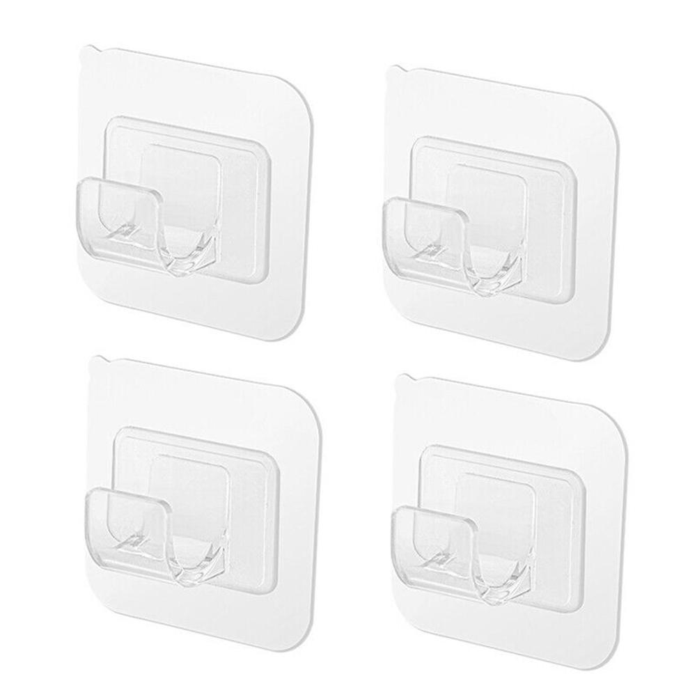 4PCS Holder 6*6cm Bracket Curtain Drapery No Drill