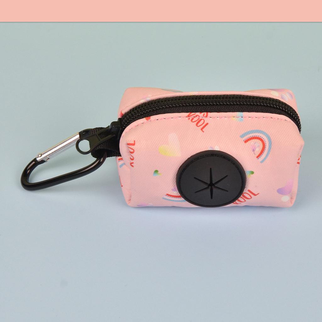 MIDEPET Luxury Dog Poop Bag Holder Custom Pattern and Logo Accept Hot Dog Dispenser with Rubber Logo