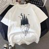 Summer White T Shirt Dark Forest Mountain Adventure Harajuku Shirts Short Sleeve Tops Female Clothing