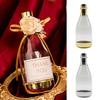 Yousheng 10Pcs Candy Box Simulation Champagne Bottle Plastic Wedding Birthday Party Mini Candy Storage Case Festival Accessories