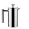 1000ml Stainless Steel 304 Double Layer French Presse Coffee Pot Larger Capacity Manual Cafe's Maker
