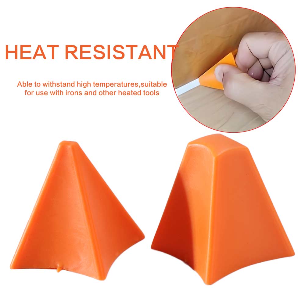 2pcs Spatula Silicone Caulking Tool Corner Caulking Caulk Seam Scraper  Window Grout Edge Removal