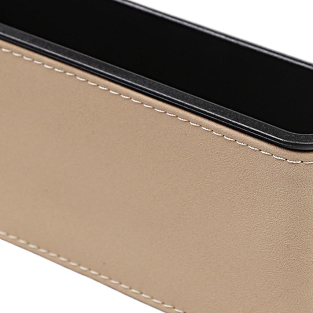 Adhesive Back Seat Organizer Space Saving Car Storage Box Vehicle Interior Organizer for Phone Key Card Sunglasses Accessories