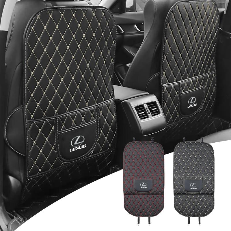 Car Seat Anti-Kick Pad Anti-wear Stain-R istant Protection For Lexus F-SPORT RX NX LS UX LM LX GX LC RZ IS CT GS RC HS ADR1