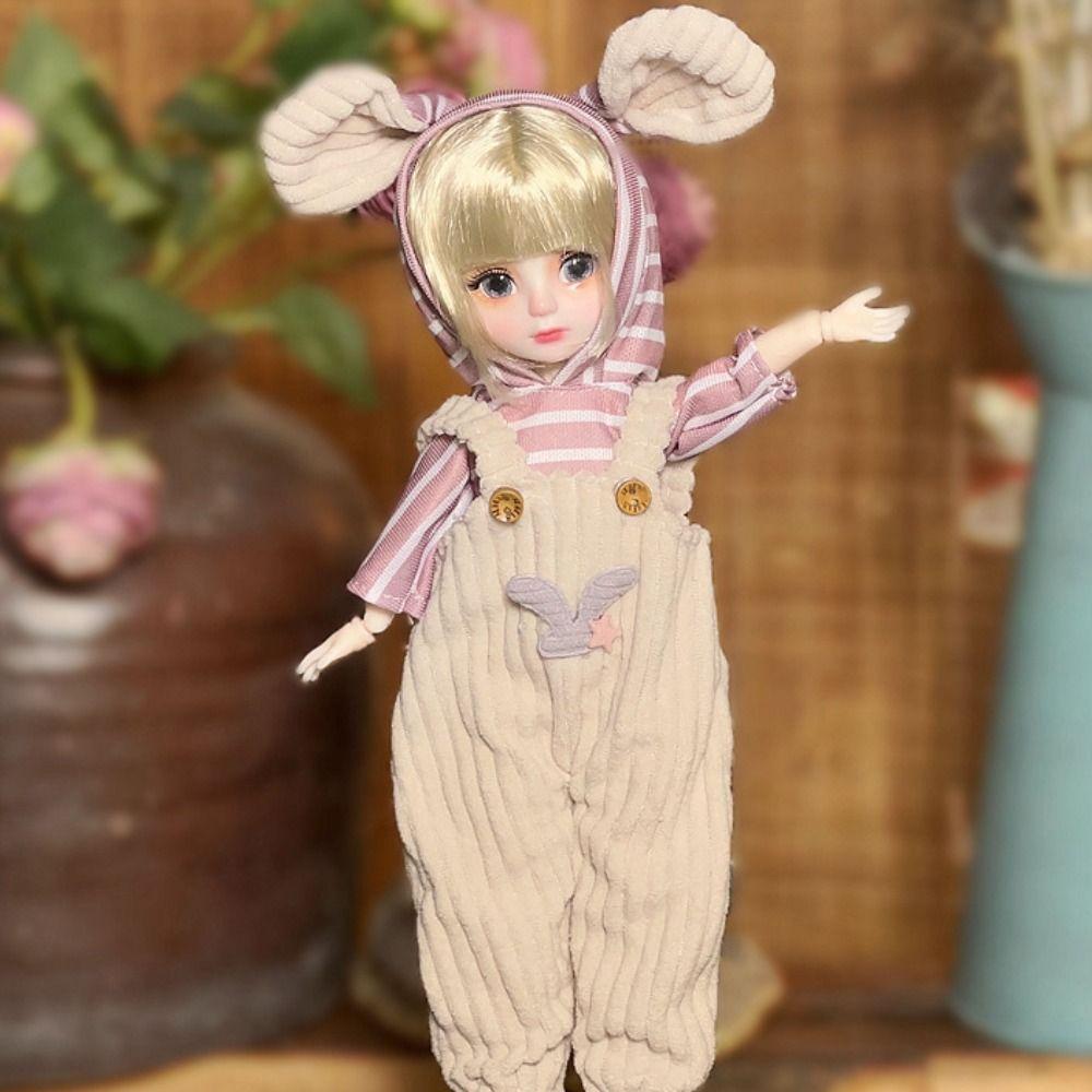 1/6 SD 30см Bjd Кукла с Одеждой Длинные Волосы Высокий Каблук Платье Принцессы Наряжать BJD Куклы Элегантные Привлекательные Глаза
