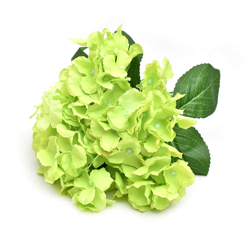 Gifts Bride Bouquet Artificial Rice Ear 6 Fork Multicolor Silk Fake Flower Silk 35cm Plastic Rose Flowers Table Centerpiece