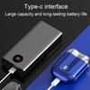 Мини-электробритва с двумя головками, перезаряжаемая через USB, водонепроницаемая, портативная, для путешествий, для влажного и сухого бритья, мужская бритва для бороды, инструмент для удаления волос
