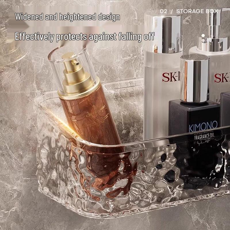 Настенная полка-органайзер для ванной комнаты LIEI на присосках