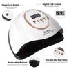 LEDs Powerful UV LED Nail Drying Lamp For Drying Nail Gel Polish Portable Design With LCD Display UV Lamp Manicure Salon Tools
