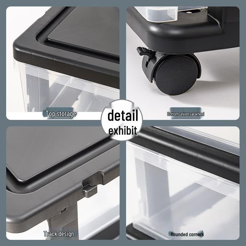 SPACEXPERT 5-Tier Slim Rolling Storage Cart
