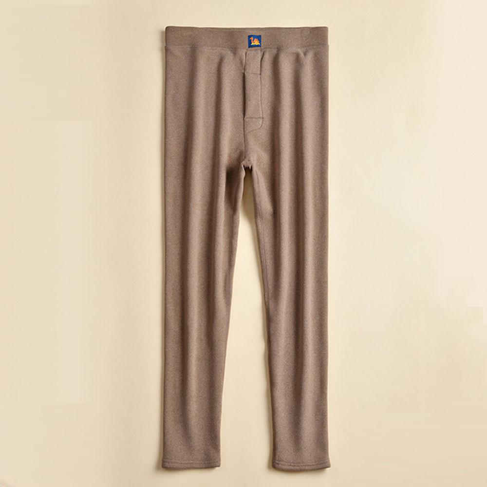 Men's Autumn Winter Plus Velvet High Waist Thick Pants Outdoor Thermals Clothes Legging Underwear For Men