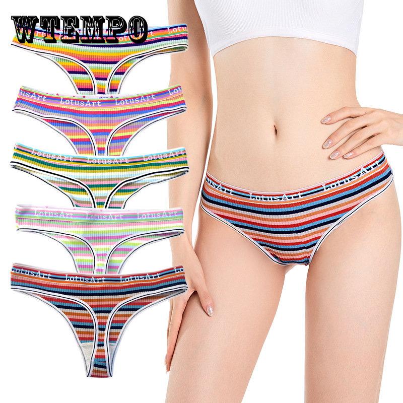 5 шт./компл. хлопковые трусики, женские трусики, сексуальные трусы, красочные женские трусы с низкой талией, нижнее белье, женские трусики, нижнее белье M-XXL