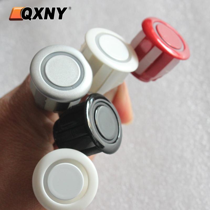 22mm/0.86in Diameter Open Hole Car Parktronic Parking Sensor Vehicl Backup Radar Probe Ultrasonic Kit Black Red Blue Grey