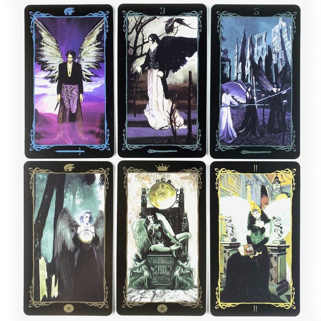 Dark Angels Tarot Deck Leisure Party Board Game Fortune-telling Prophecy Oracle Cards