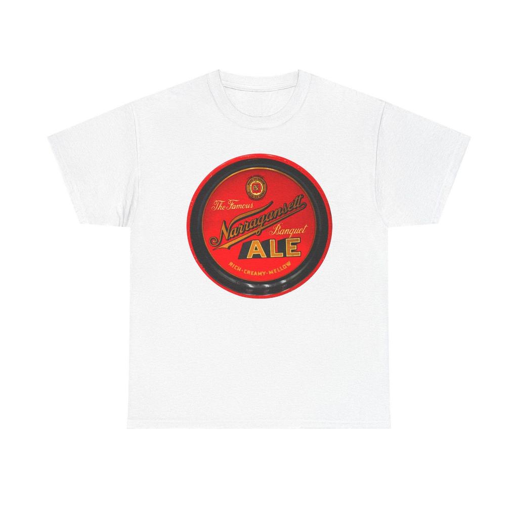 Vintage Narraganset Ale Unisex Heavy Cotton Tee
