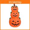 Eye-catching 4ft Halloween Inflatable Pumpkin Yard Decor Featuring Vibrant Led Lighting