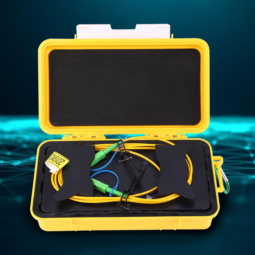 OTDR Запуск Кабельного Короба SM Sc APCSc APC 2км Устранитель Мертвых Зон Оптоволоконное Кольцо