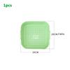 Silicone Air Fryer Basket Liners Non-Stick Baking Tray Heat-Resistant Round and Square Cooking Mats Oven Steamer Accessories
