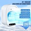 Portable Air Conditioner Fan Desktop Cooling Fan Strong Airflow Speed Adjustable Low Noise Touch Screen Air Cooler Humidifier