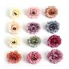 10 шт. Искусственные цветы 7 см Шелковые Поддельные Головки цветов Для Домашнего Декора Комнаты Свадебного Украшения DIY Ремесло Аксессуар для Гирлянды