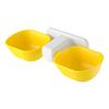 Hanging Cat Food Bowls Prevent Spill Thickening Adjustable Elevated Wall Mounted Cat Water Bowl