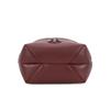 Tory Burch Willa Metallic Double T Logo Diamond Quilted Drawstring Closure Detachable Chain Shoulder Strap Leather Bucket Bag Mini 139289-639
