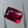 Natural Red Ruby Loose Gemstone 7.50 Ct Cushion Shape for Jewelry Making and Gem Collections
