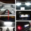 2Pcs LED License Plate Light Lamp For Fiat Abarth 500 595 695 312 500C 595C 695C
