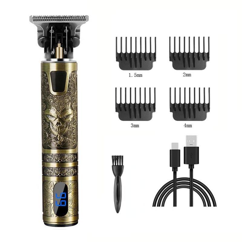 Professional Hair Clipper, Electric Shaver with LED Display, Hair Clipper, Beard Trimmer