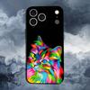 Colorful Animals For iPhone 12,16,11,14,15,17,13,X,Mini,SE,Max,8,7,XR,XS,Plus,Pro,Soft Silicone Black Case