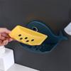 Storage Soap Rack Self Adhesive Cartoon Whale Drain Soap Box Whale Shaped Soap Holder No Drilling