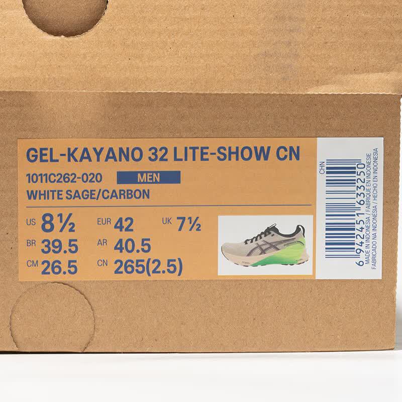 Asics Мужские стабильные беговые кроссовки GEL-KAYANO 32 LITE-SHOW CN