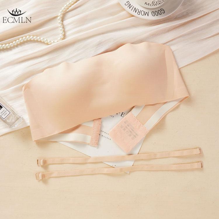 Summer Thin Strapless Bra Non-slip Seamless Invisible Tube Top To Collect Breasts Without Steel Ring Bra