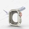 Металлический бампер для Apple Watch 45 мм, 44 мм, защитная рамка для iWatch Series 9, 8, 7, 6, 5, 4, SE, замена на Ultra 2, 49 мм