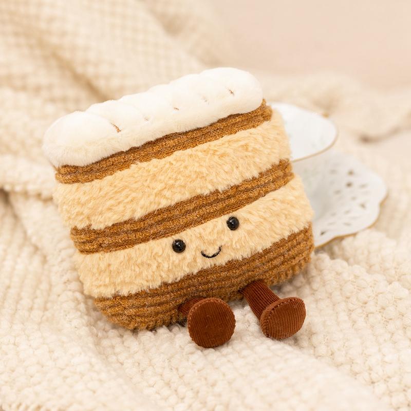 Милая улыбающаяся пельмешка Плюшевая игрушка Мягкая плюшевая ткань Игрушка для детей Креативная форма еды Домашний декор Уникальный подарок для друзей