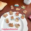 Light Weight Capybara Brooch Acrylic Cute Pins New Cartoon Brooch