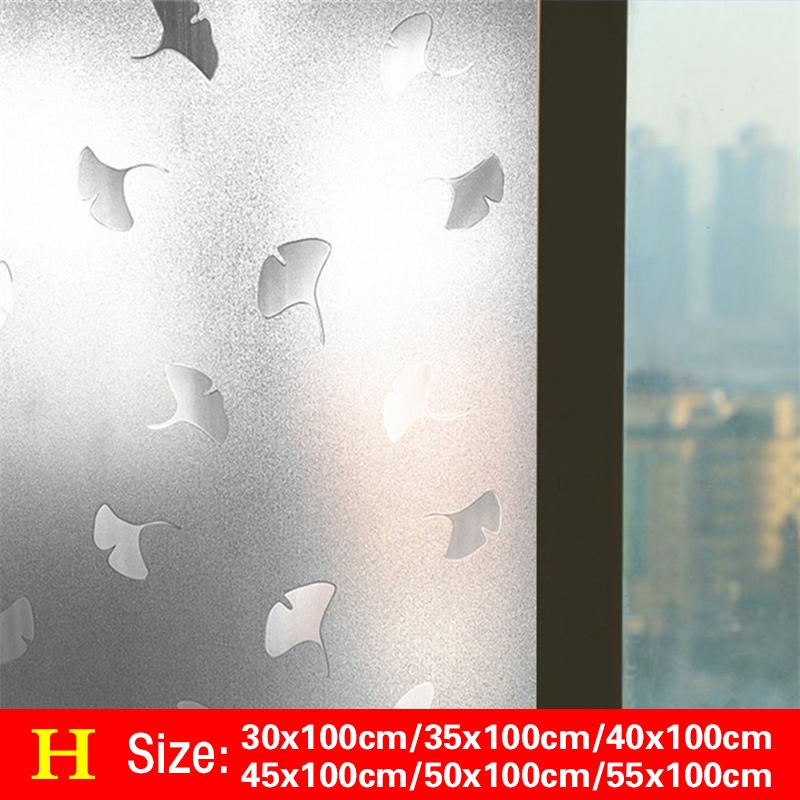 1Roll Stained 3D Decorative Privacy Anti UV Window Glass Film Sticker Self-adhesive Stickers