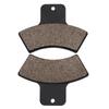 Cyleto Motorcycle Rear Brake Pads for POLARIS 455cc Diesel EBS 99-01 500 Sportsman 1998-2002 500 Scrambler / Magnum