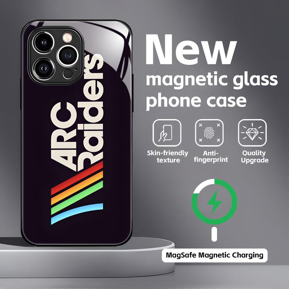 HOT GAME ARC Raiders Phone Case For iPhone17 16 15 14 13 12 11 X XR XS 8 Plus Mini Pro Max Glass Magnetic Case