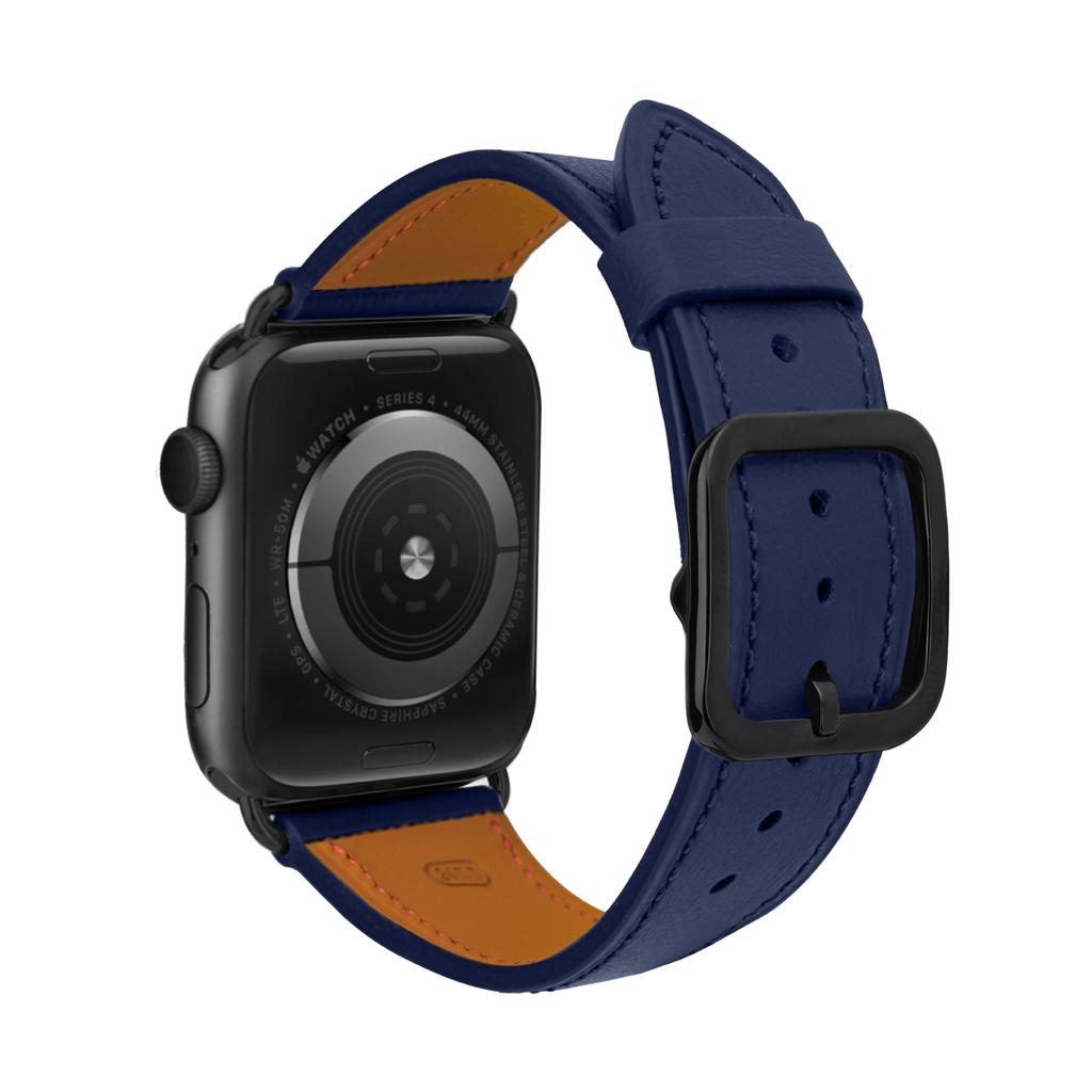 Простой кожаный ремешок для часов первого слоя 49 мм, замена для Apple Watch Ultra всех серий, премиальный аксессуар для браслета