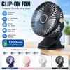 Clip/Stand/Hang Design Desktop Electric Fan 720° Rotation Cooling Fan Portable Clip-on Fan  Home