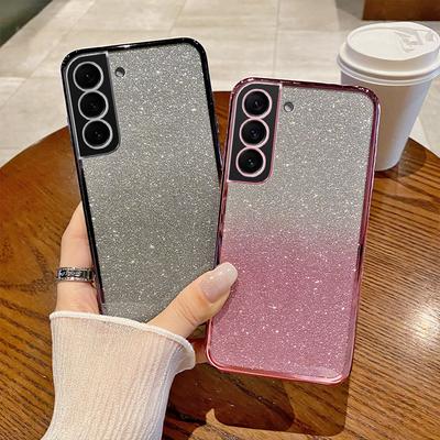 Для Samsung S20 FE Роскошный блестящий мягкий бампер Блестящий чехол Для Samsung Galaxy S20 Plus Цветная защитная крышка для телефона S20 Ultra
