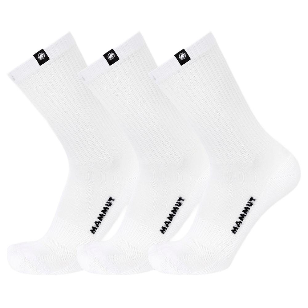 Skarpety Mammut Everyday Crew 3-Pack White/Black 42-44