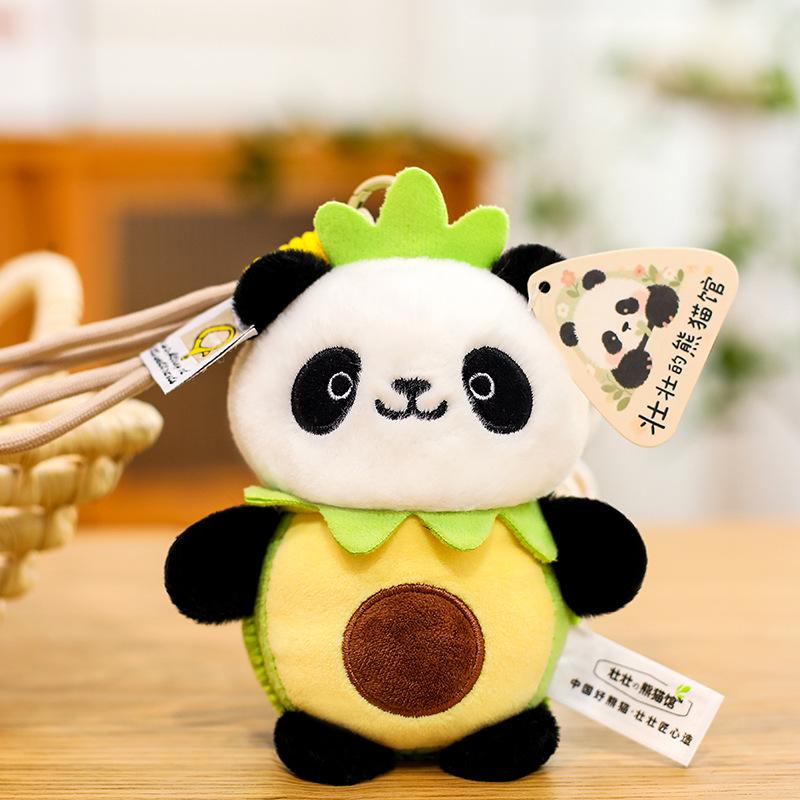 Плюшевая Панда Кукла Брелок для Рюкзака Брелок Подвеска