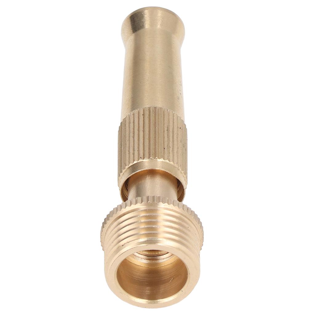Насадка для шланга для воды G1/2 с наружной резьбой, устойчивая к высокому давлению, вращающаяся, регулируемая, садовый шланг