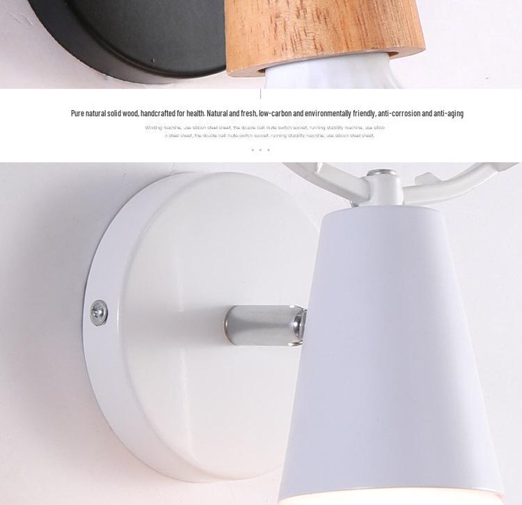 Современный скандинавский настенный светильник: Стильное освещение для спальни, гостиной, бара или лестницы